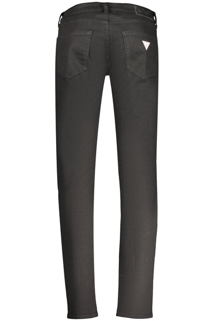 GUESS JEANS MEN'S DENIM JEANS BLACK