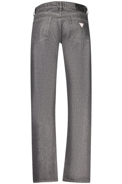 GUESS JEANS MEN'S DENIM JEANS BLACK