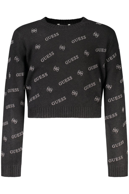 GUESS JEANS BLACK SWEATER FOR GIRLS
