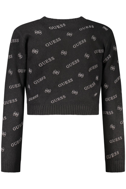 GUESS JEANS BLACK SWEATER FOR GIRLS