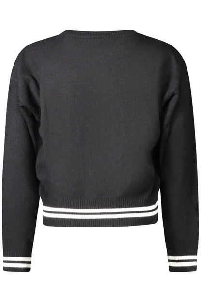GUESS JEANS BLACK SWEATER FOR GIRLS