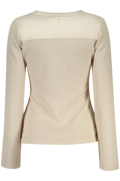 GUESS JEANS WOMEN'S BEIGE SWEATER