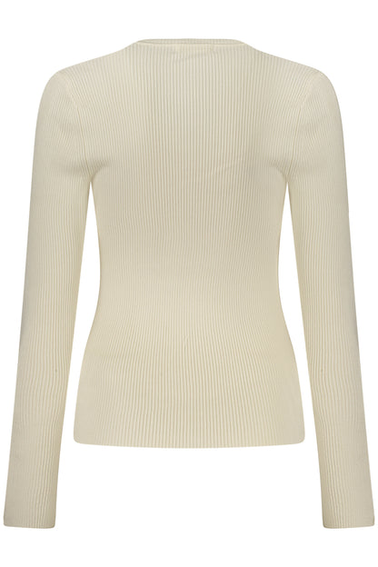 GUESS JEANS WOMEN'S WHITE SWEATER