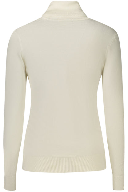 GUESS JEANS WOMEN'S WHITE SWEATER