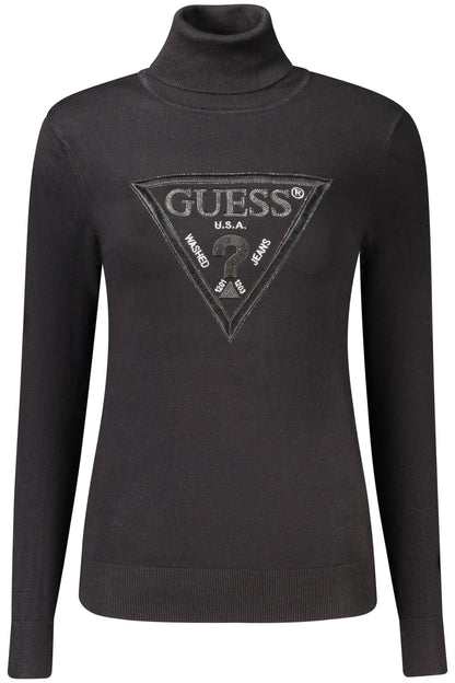 GUESS JEANS WOMEN'S BLACK SWEATER