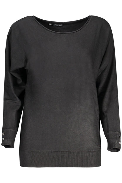 GUESS JEANS WOMEN'S BLACK SWEATER