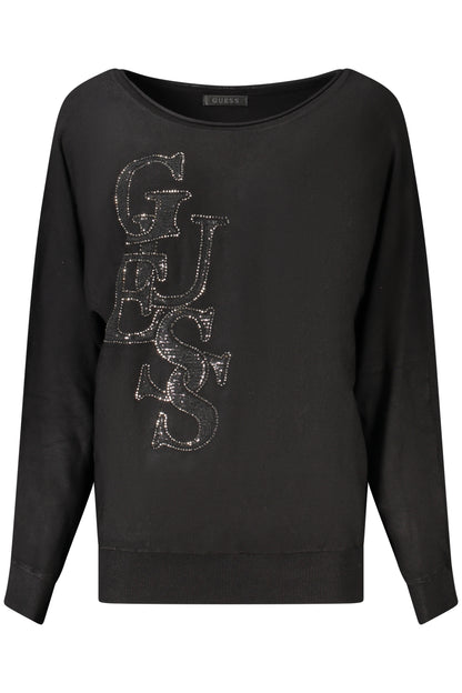 GUESS JEANS WOMEN'S BLACK SWEATER