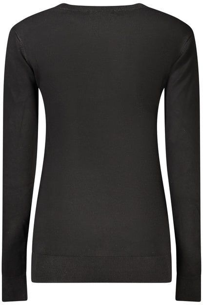 GUESS JEANS WOMEN'S BLACK SWEATER
