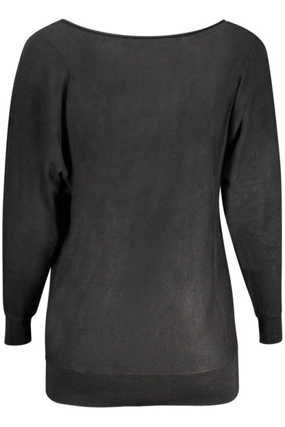 GUESS JEANS WOMEN'S BLACK SWEATER