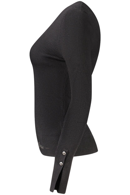 GUESS JEANS WOMEN'S BLACK SWEATER