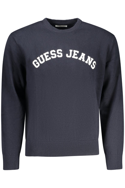 GUESS JEANS MEN'S BLUE SWEATER
