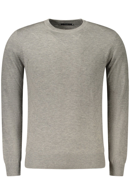 GUESS JEANS MEN'S GREY SWEATER