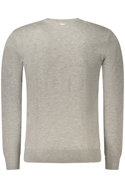 GUESS JEANS MEN'S GREY SWEATER
