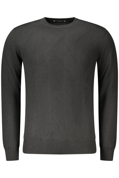 GUESS JEANS MEN'S BLACK SWEATER