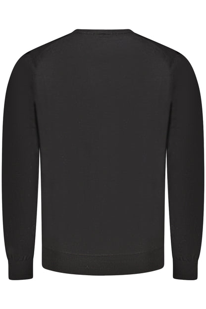 GUESS JEANS MEN'S BLACK SWEATER