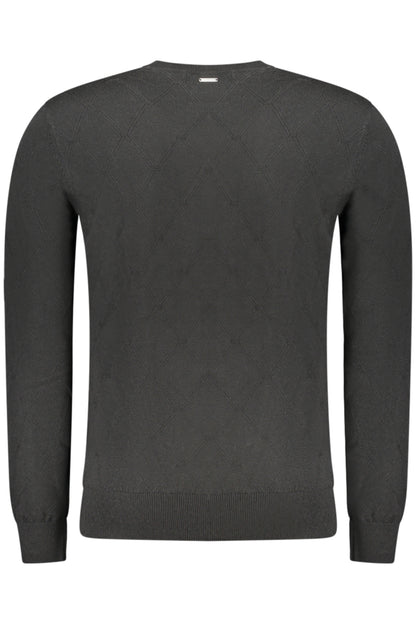 GUESS JEANS MEN'S BLACK SWEATER