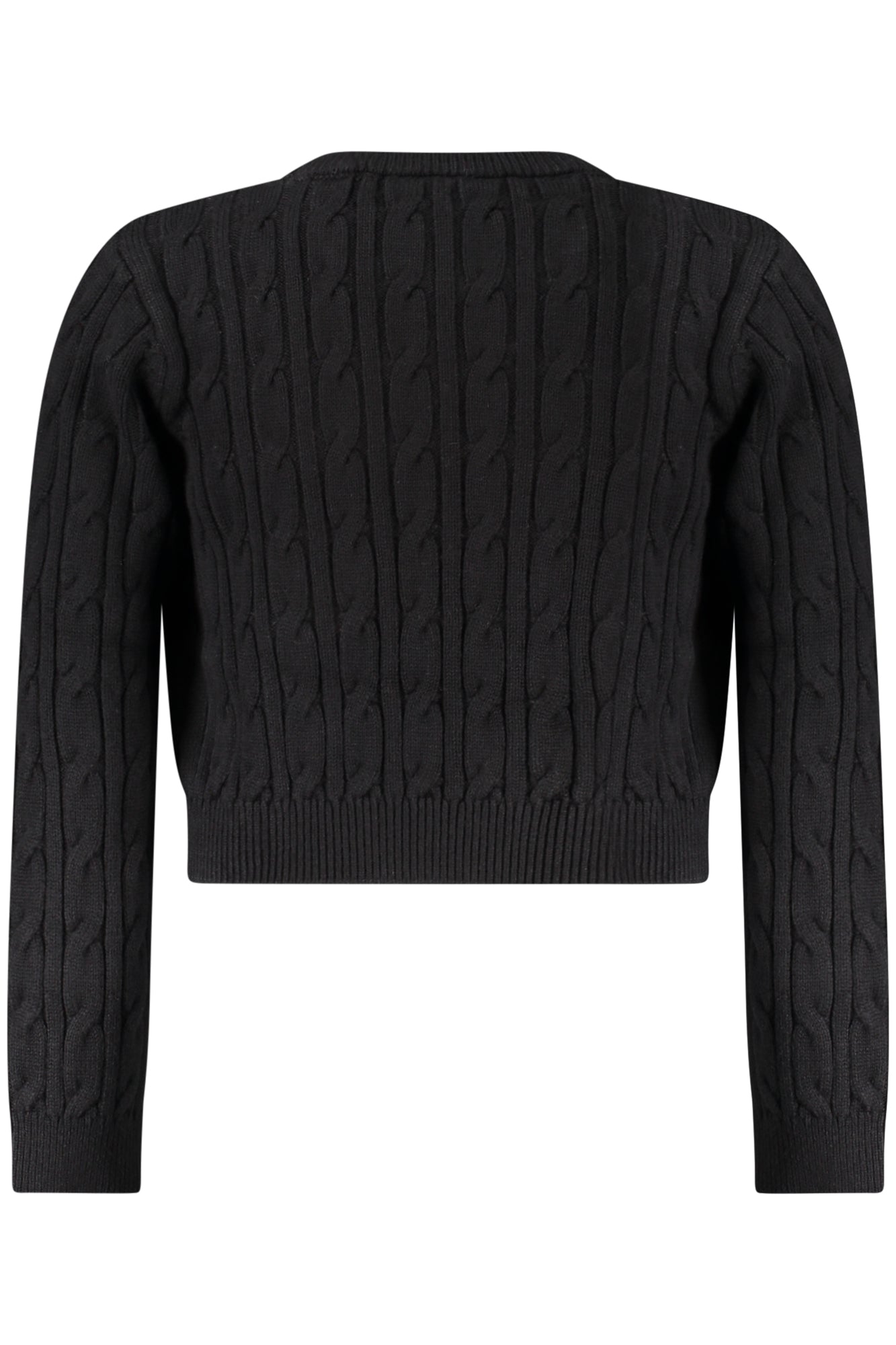 GUESS JEANS BLACK SWEATER FOR GIRLS