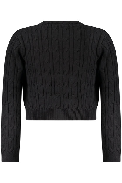 GUESS JEANS BLACK SWEATER FOR GIRLS