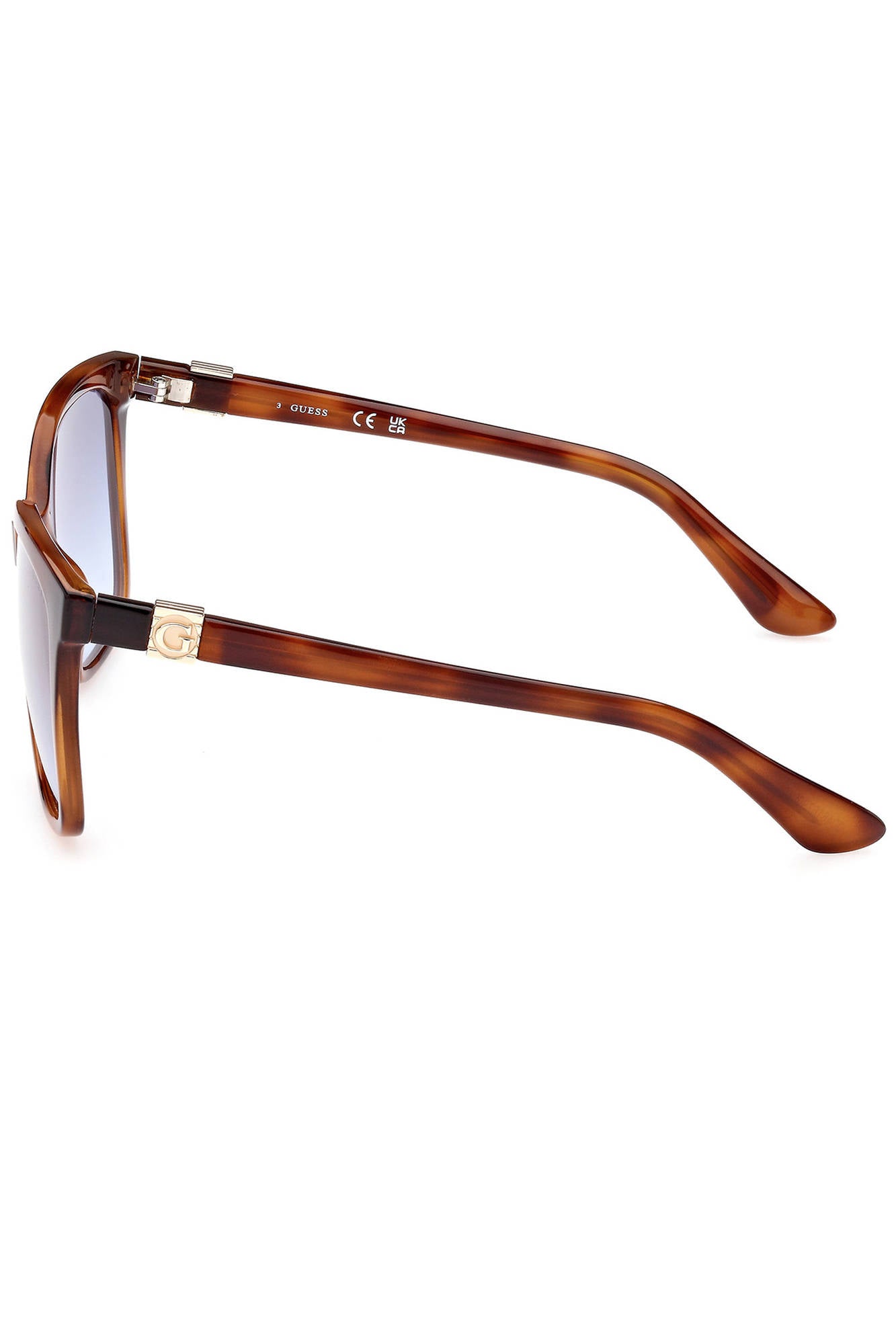 GUESS JEANS WOMEN'S BROWN SUNGLASSES