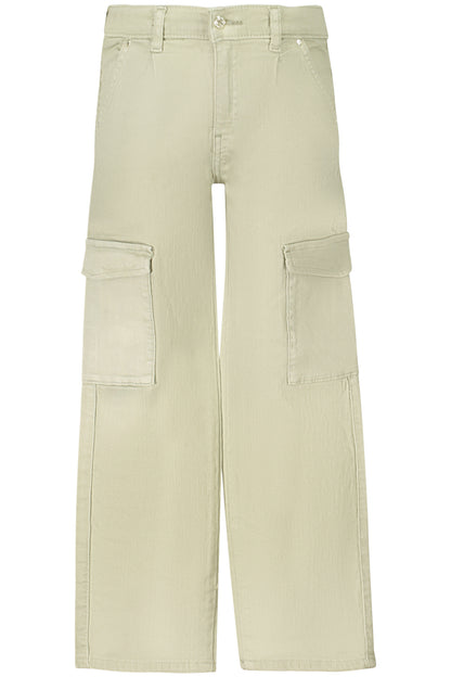 GUESS JEANS GIRLS GREEN PANTS
