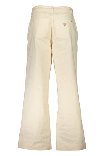GUESS JEANS BEIGE WOMEN'S PANTS