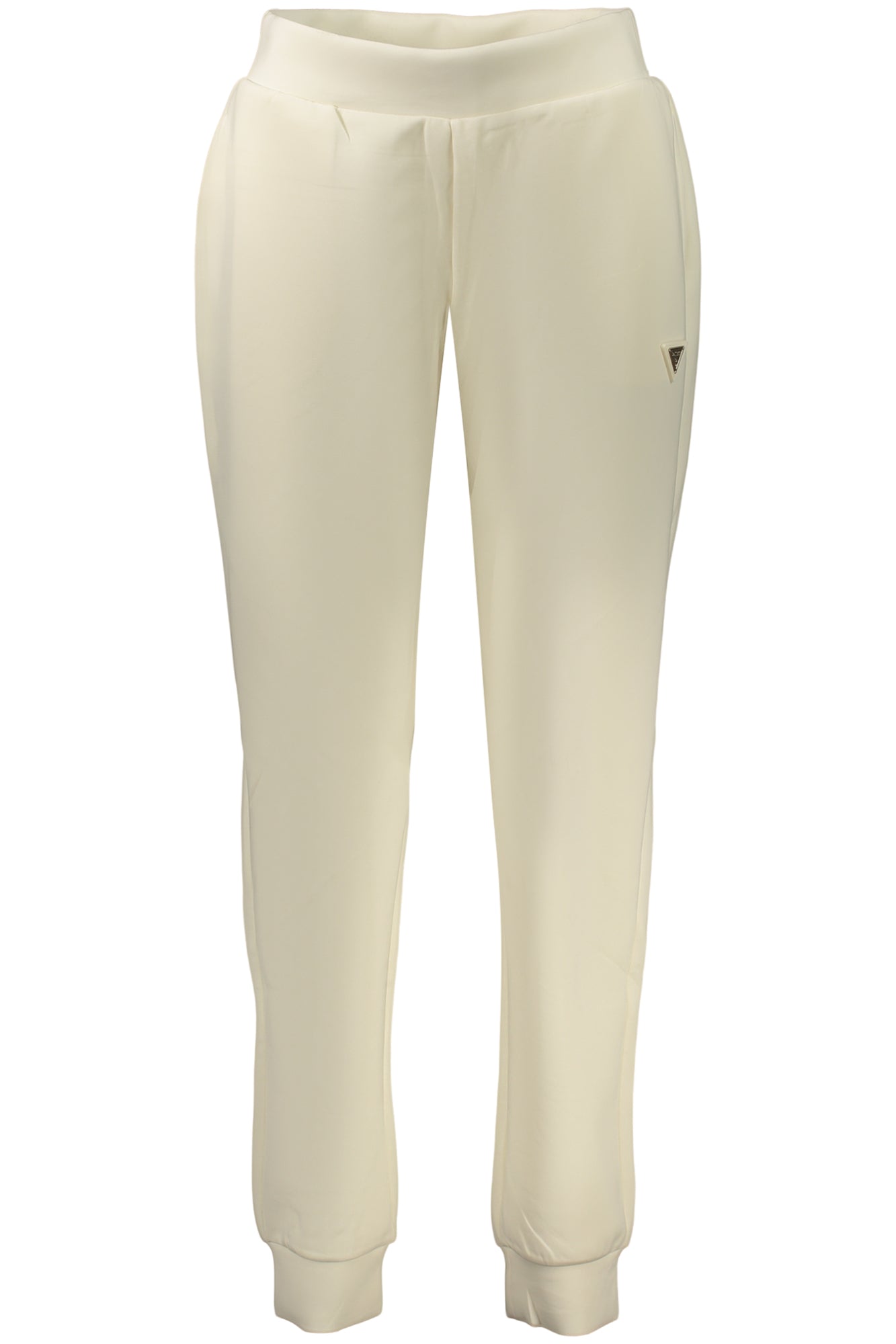 GUESS JEANS WOMEN'S WHITE TROUSERS