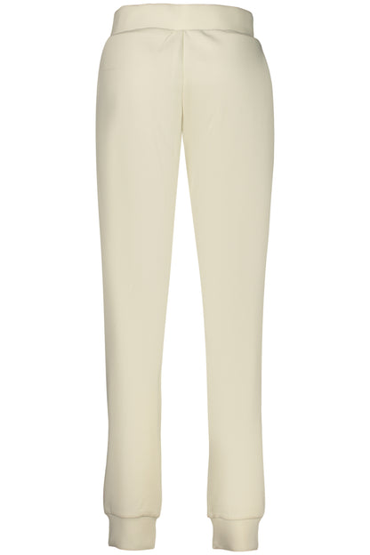 GUESS JEANS WOMEN'S WHITE TROUSERS