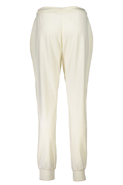 GUESS JEANS WHITE WOMEN'S TROUSERS