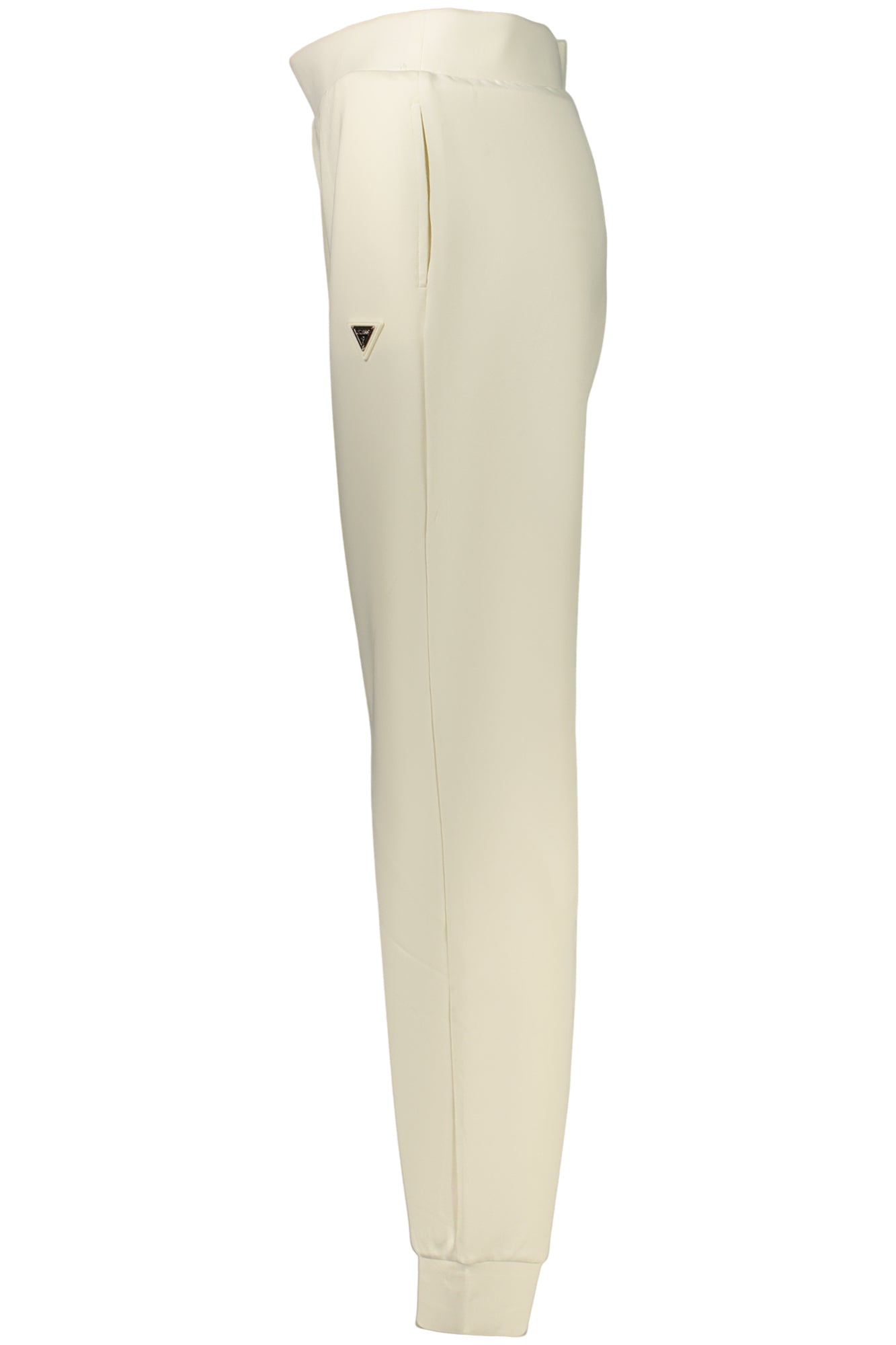 GUESS JEANS WOMEN'S WHITE TROUSERS