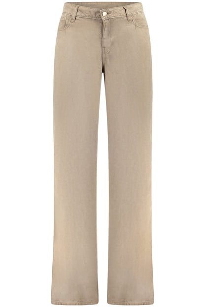GUESS JEANS WOMEN'S GREEN PANTS