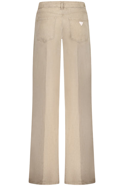 GUESS JEANS WOMEN'S GREEN PANTS