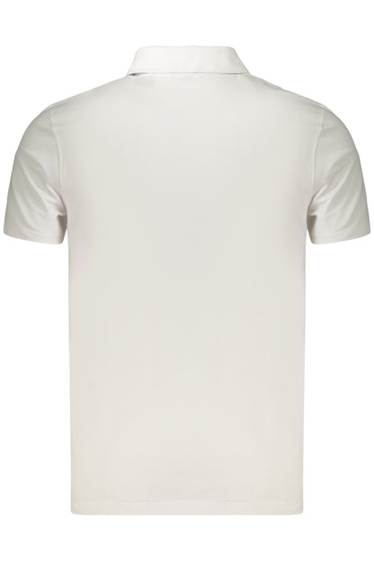 GUESS JEANS MEN'S SHORT-SLEEVED POLO SHIRT WHITE