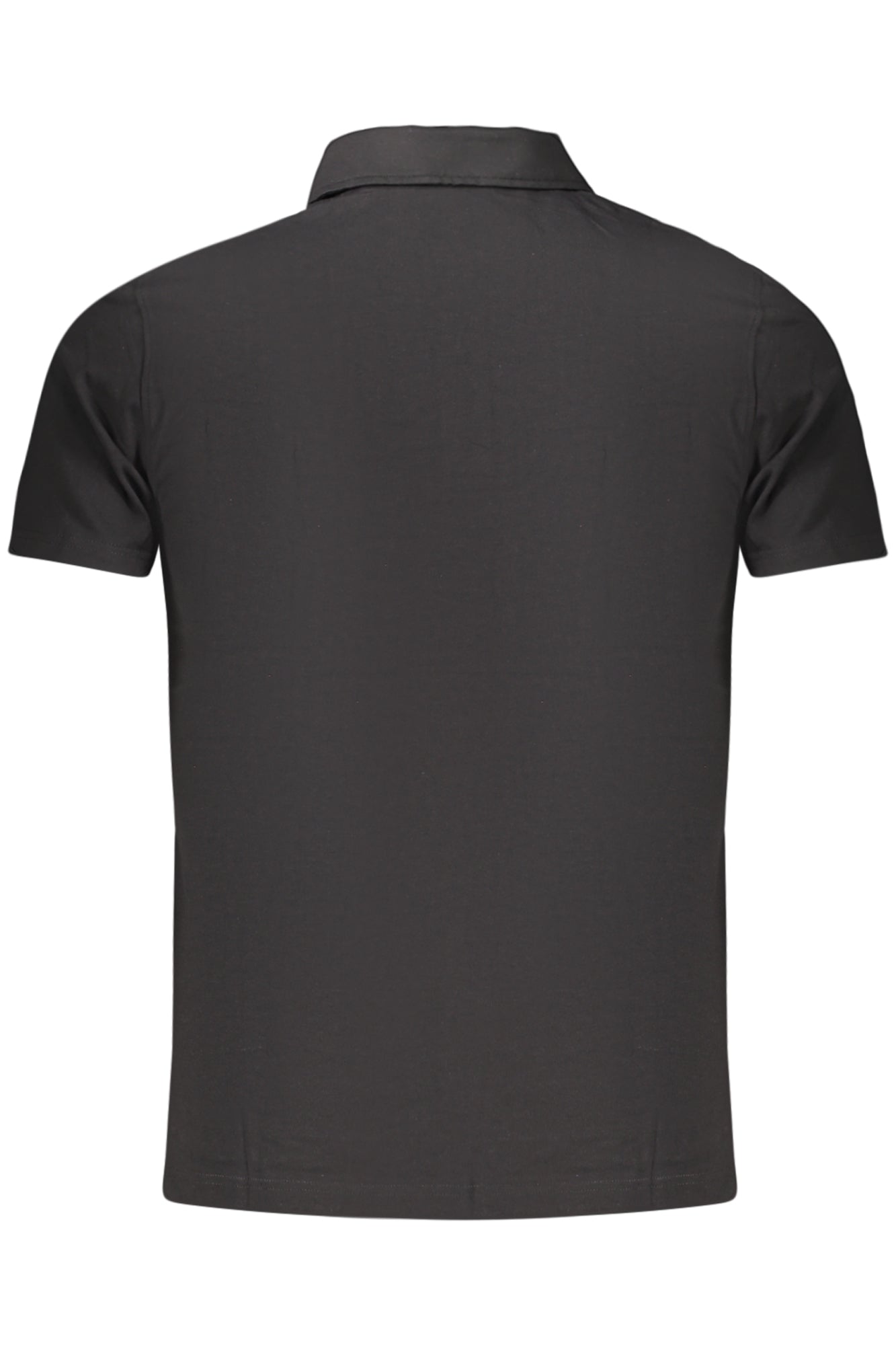GUESS JEANS MEN'S SHORT-SLEEVE POLO SHIRT BLACK