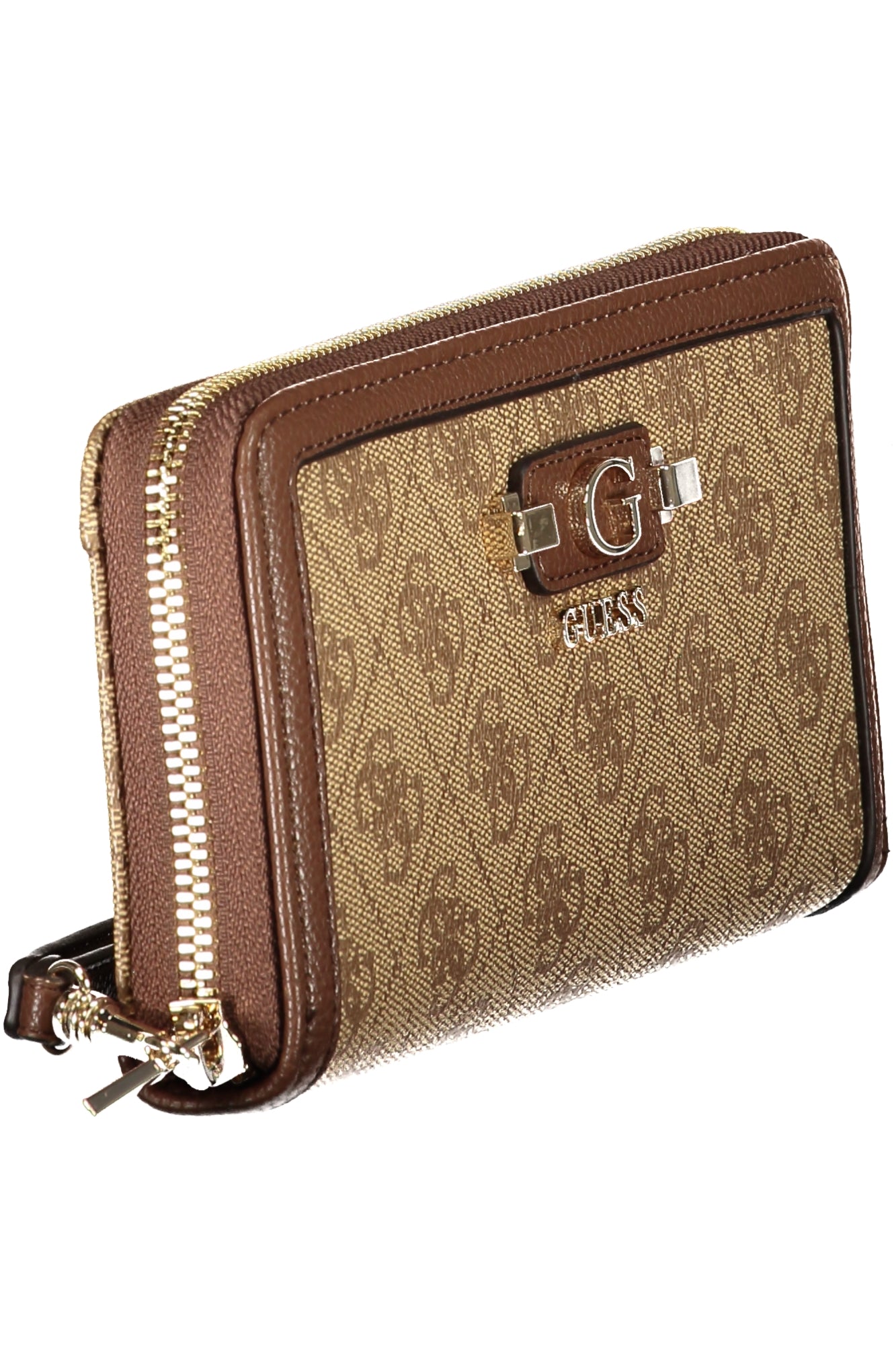 GUESS JEANS WOMEN'S BEIGE WALLET