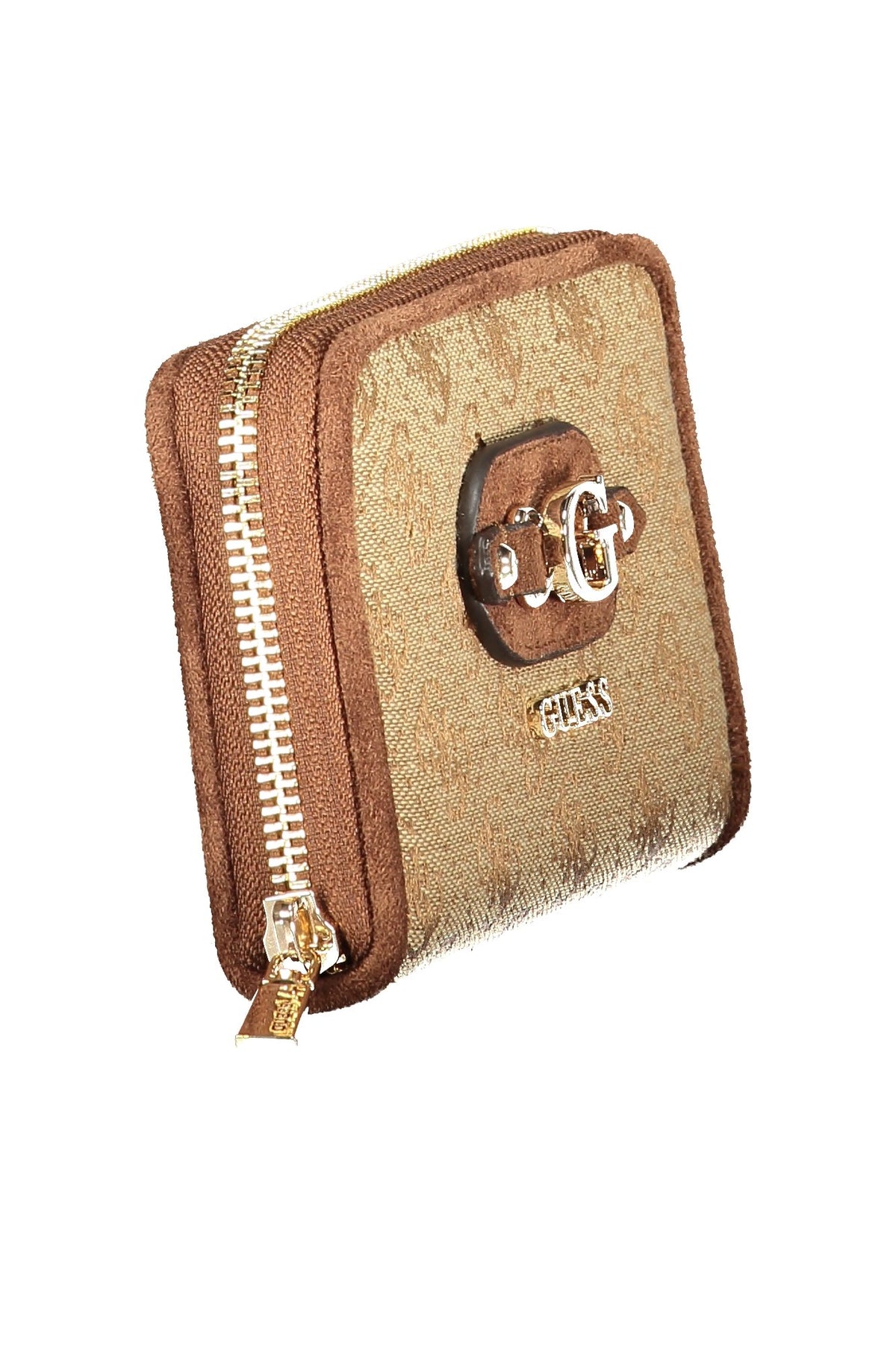 GUESS JEANS WOMEN'S BEIGE WALLET