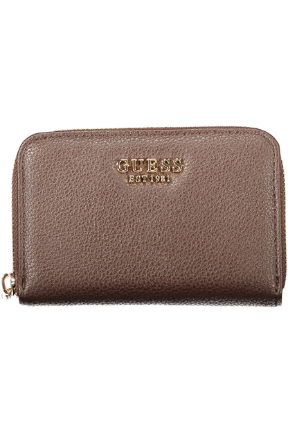 PORTEFEUILLE MARRON GUESS JEANS POUR FEMME