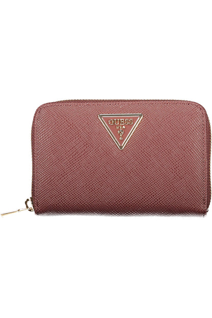 GUESS JEANS WOMEN'S BROWN WALLET