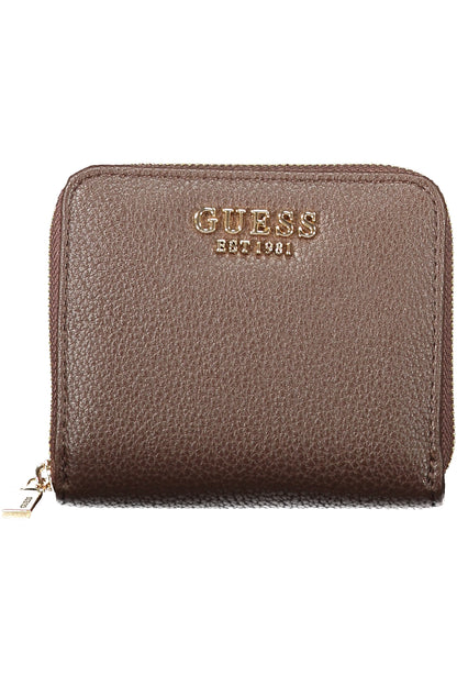 PORTEFEUILLE MARRON GUESS JEANS POUR FEMME