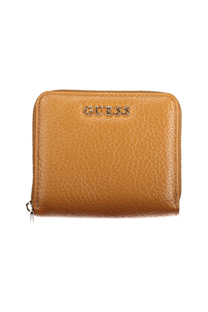 GUESS JEANS WOMEN'S BROWN WALLET
