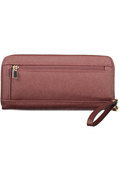 GUESS JEANS WOMEN'S BROWN WALLET