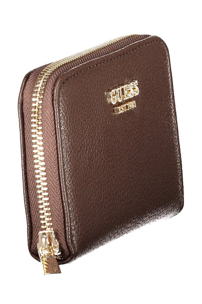 PORTEFEUILLE MARRON GUESS JEANS POUR FEMME