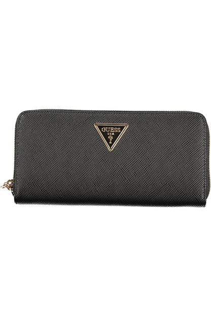 GUESS JEANS WOMEN'S BLACK WALLET