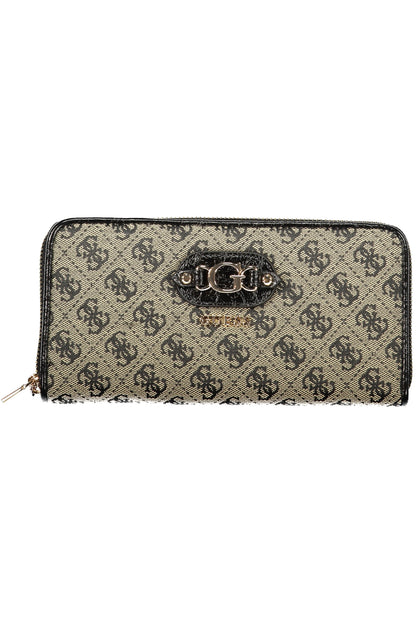 GUESS JEANS WOMEN'S BLACK WALLET