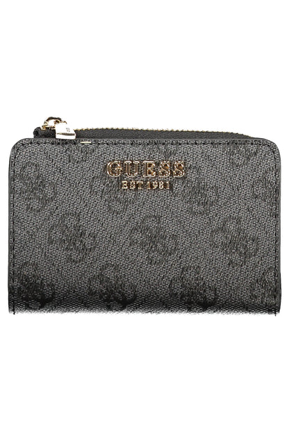 GUESS JEANS WOMEN'S BLACK WALLET