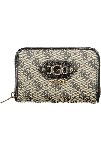 GUESS JEANS WOMEN'S BLACK WALLET