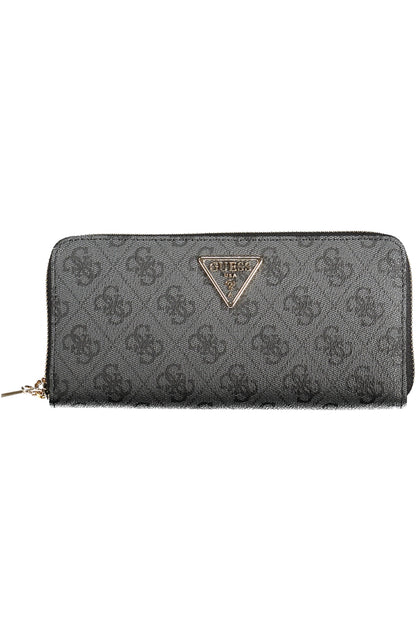 GUESS JEANS WOMEN'S WALLET BLACK