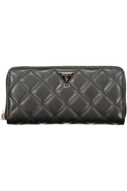 GUESS JEANS WOMEN'S BLACK WALLET