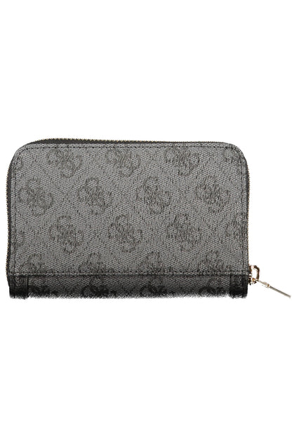 GUESS JEANS WOMEN'S BLACK WALLET