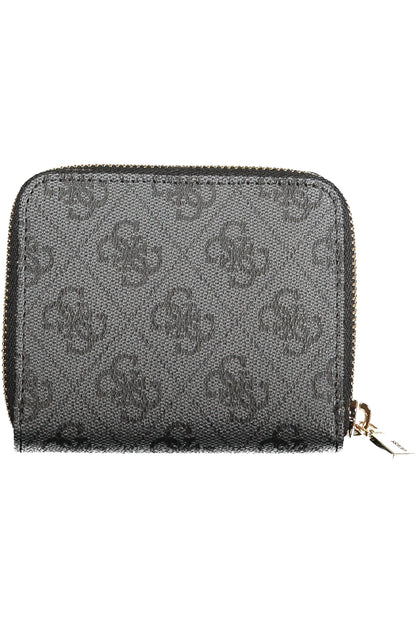 GUESS JEANS WOMEN'S WALLET BLACK