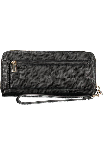 GUESS JEANS WOMEN'S BLACK WALLET
